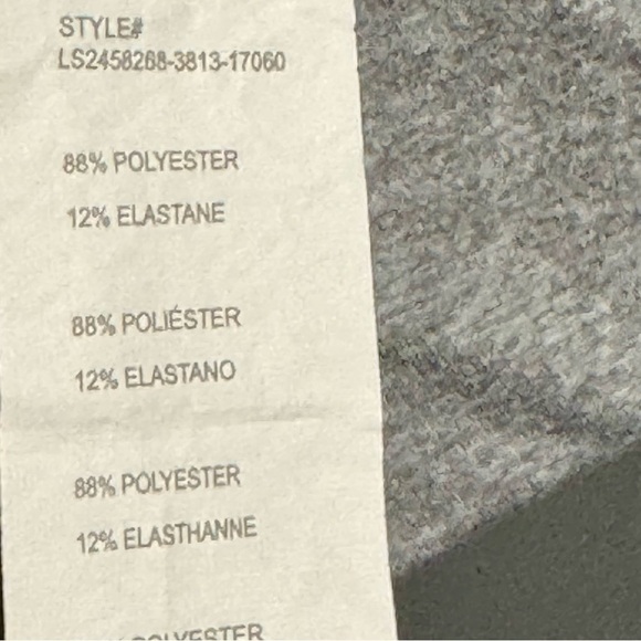 FABLETICS Cloud Jersey Cropped Gray Supersoft Athleisure Workout Hoodie XL - Picture 10 of 10